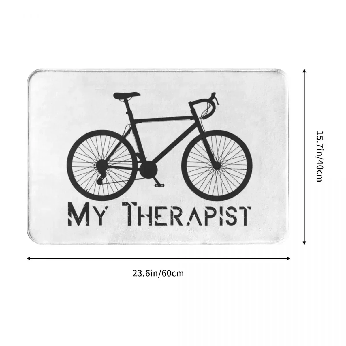 MY THE Bicycle Doormat Rug carpet Mat Footpad Polyester Non-slip durable Entrance Kitchen Bedroom balcony toilet Living Room