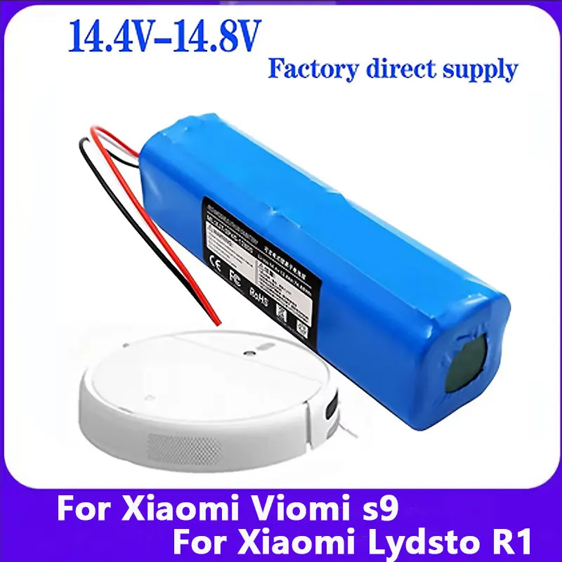 

14.4V 12800mAh Li-ion Replacement Battery for Conga 4090 4490 4590 4690 3090 3091 3092 Robot Vacuum Cleaner