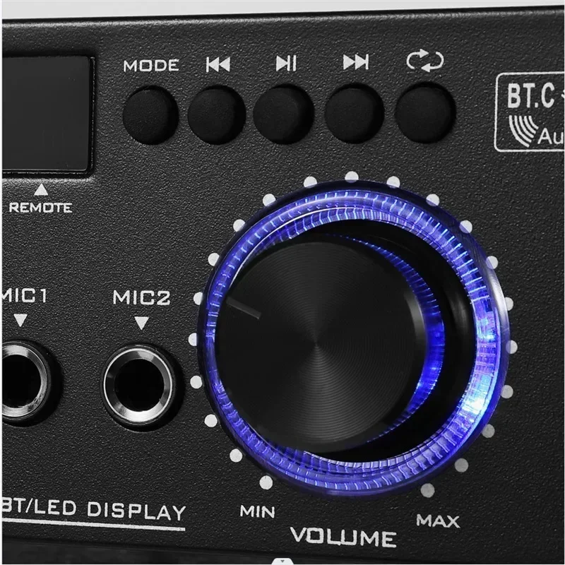 AK45 Pro HiFi Digital Amplifier Max Power 820W Channel 2.0 Bluetooth Surround Sound AMP Speaker Support