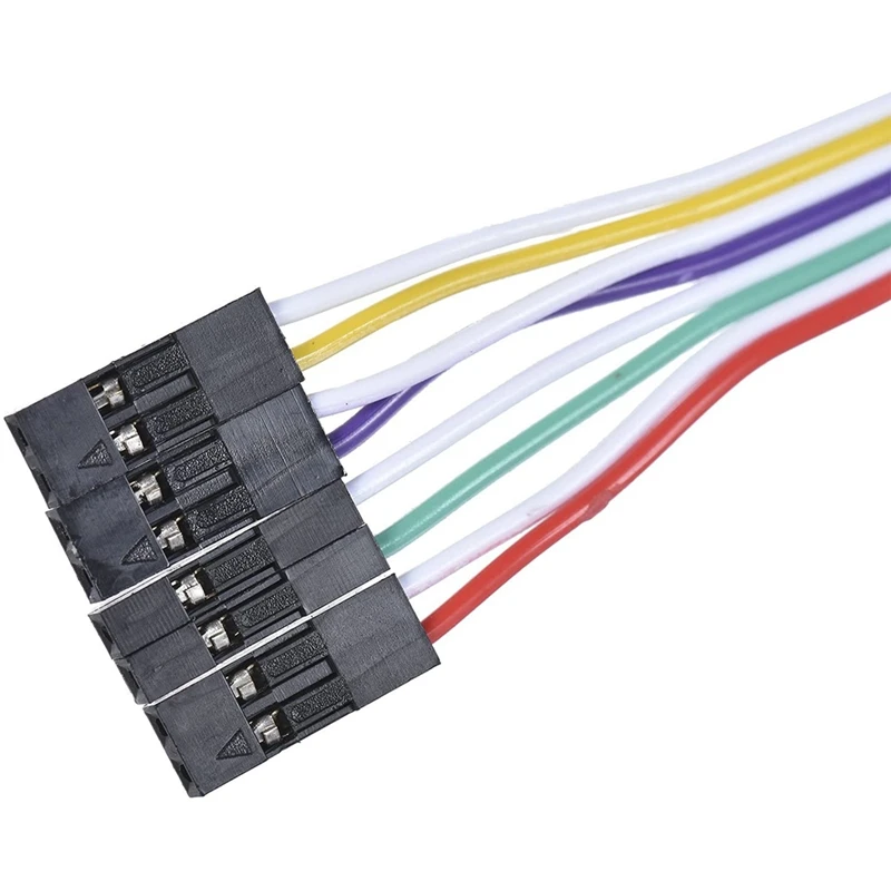 Computer Case ATX Power On Off Reset Switch Cable With 2 LED Light Light Red Green ATX Case Front Bezel Wire,65Cm