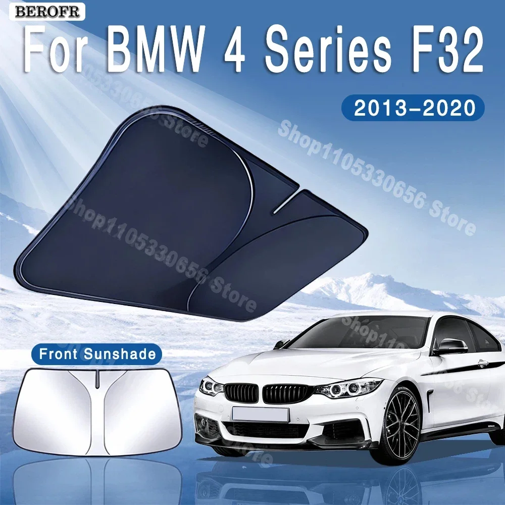 

Foldable Car Sun Visor Front Windshield Sunshade Heat Insulation Summer Auto Accessories For BMW 4 Series F32 F33 F36 2013~2020