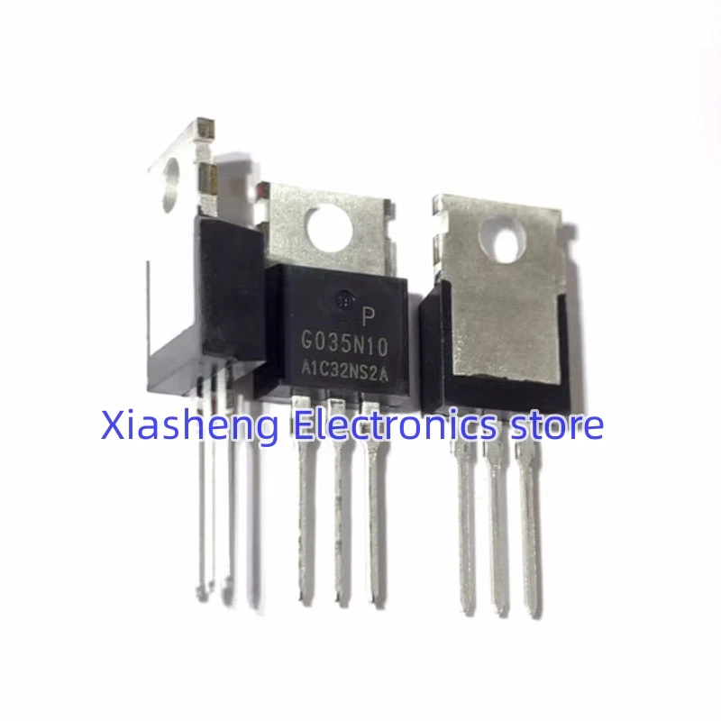 New Original 10Pcs G035N10 HYG035N10NS2P TO-220 100V 180A MOSFET Field Effect Transistor Good Quality