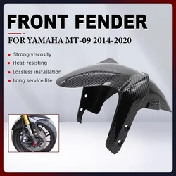 Motorcycle Front Tire Wheel Fender Mudguard Fairing For Yamaha MT09 MT-09 FZ09 FZ-09 2014-2020 ABS Carbon Paint Splash Mud Guard