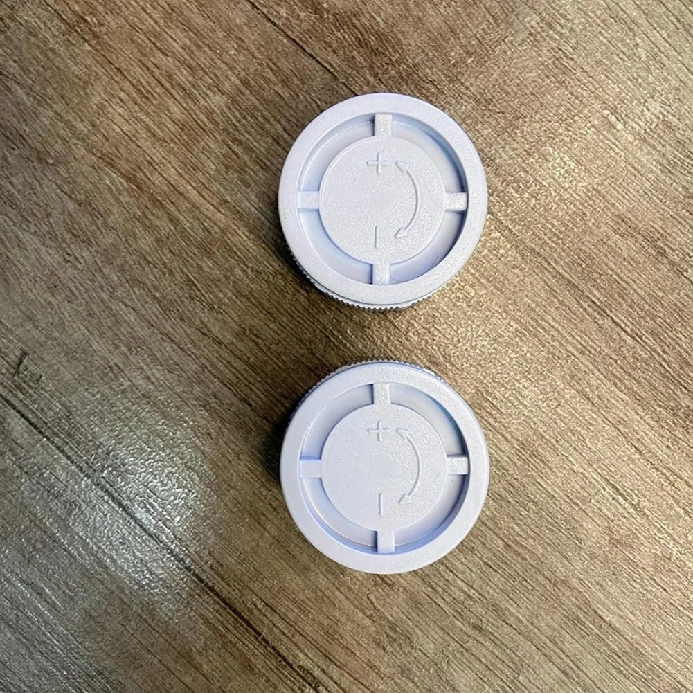 M30x1.5 TRV Radiator Thermostatic Adjustment Cap White Plastic Decorative Cover Heater Regulating Cap For Heating System