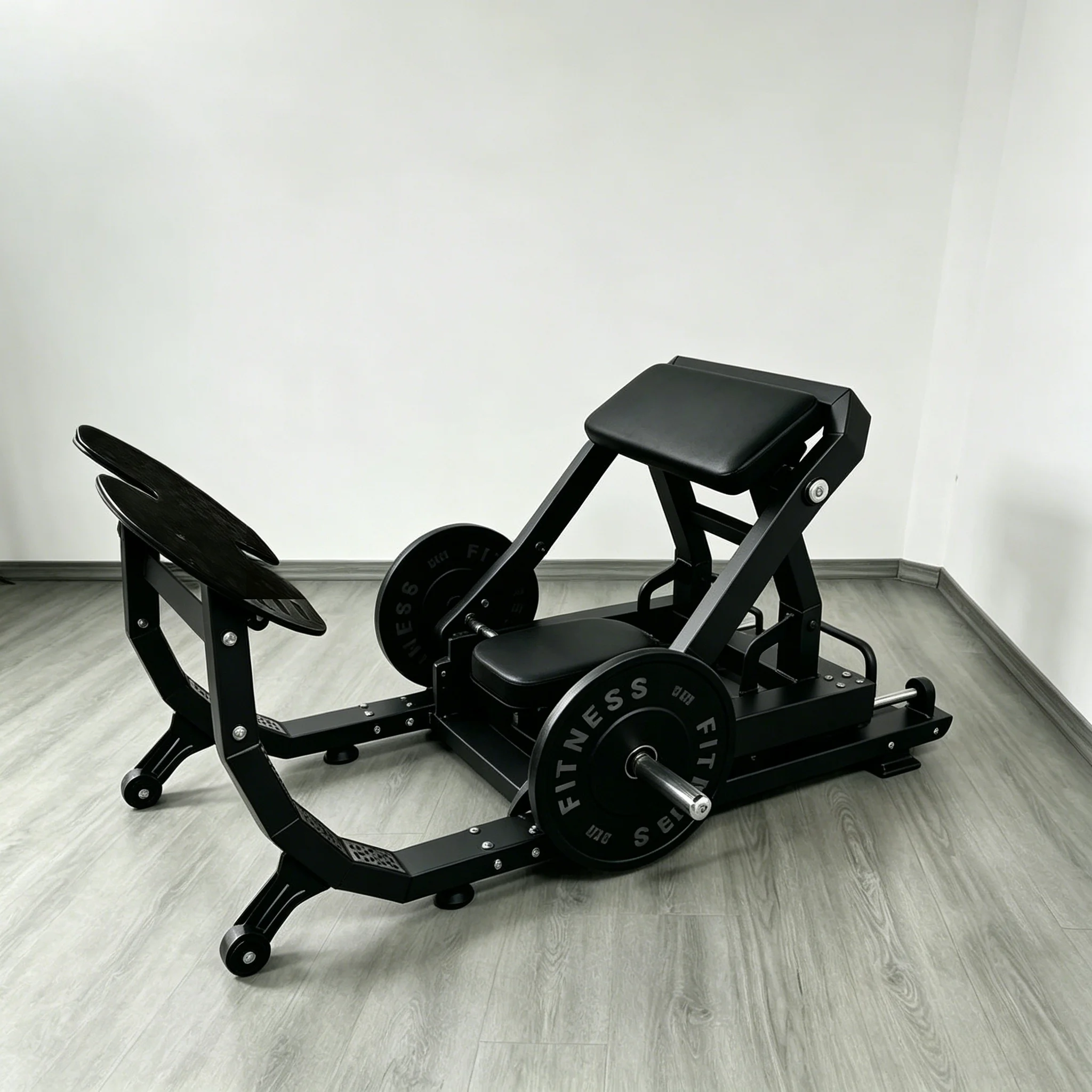 Commercial Adjustable Plate-Loaded Gym Trainer Hip Bridge Standing Hip Push Back Extens Hip Thrust Machinepromote sales