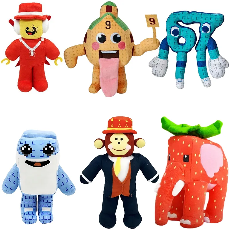 Steal A Brainrot Plush Doll Steel A Brainrot Sammy Jandel Plush New Product Plushie C