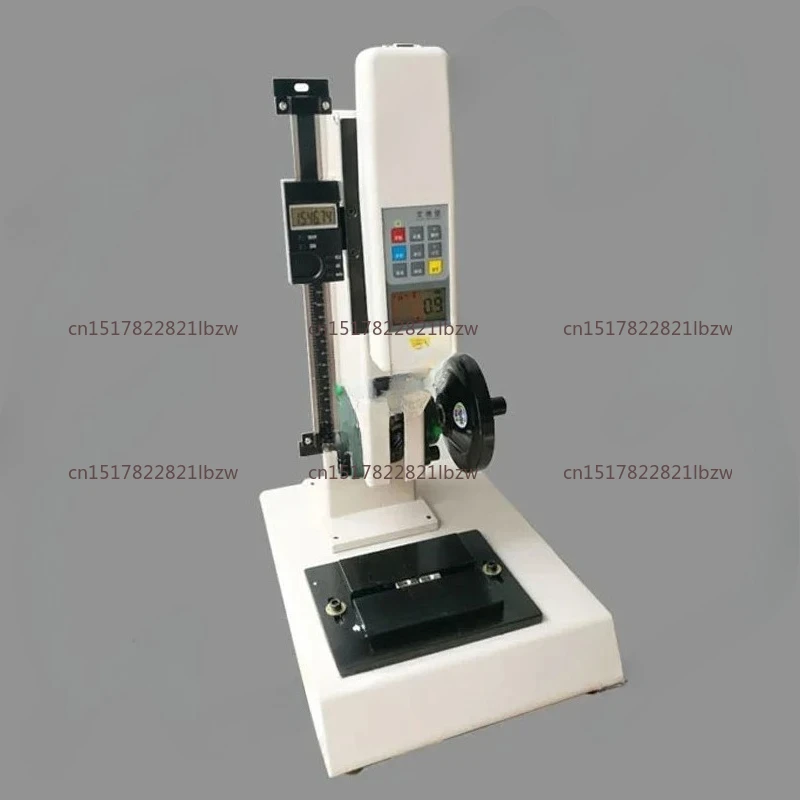 HLD digital push-pull force gauge universal pressure testing machine test bench hand-cranked screw frame 500N