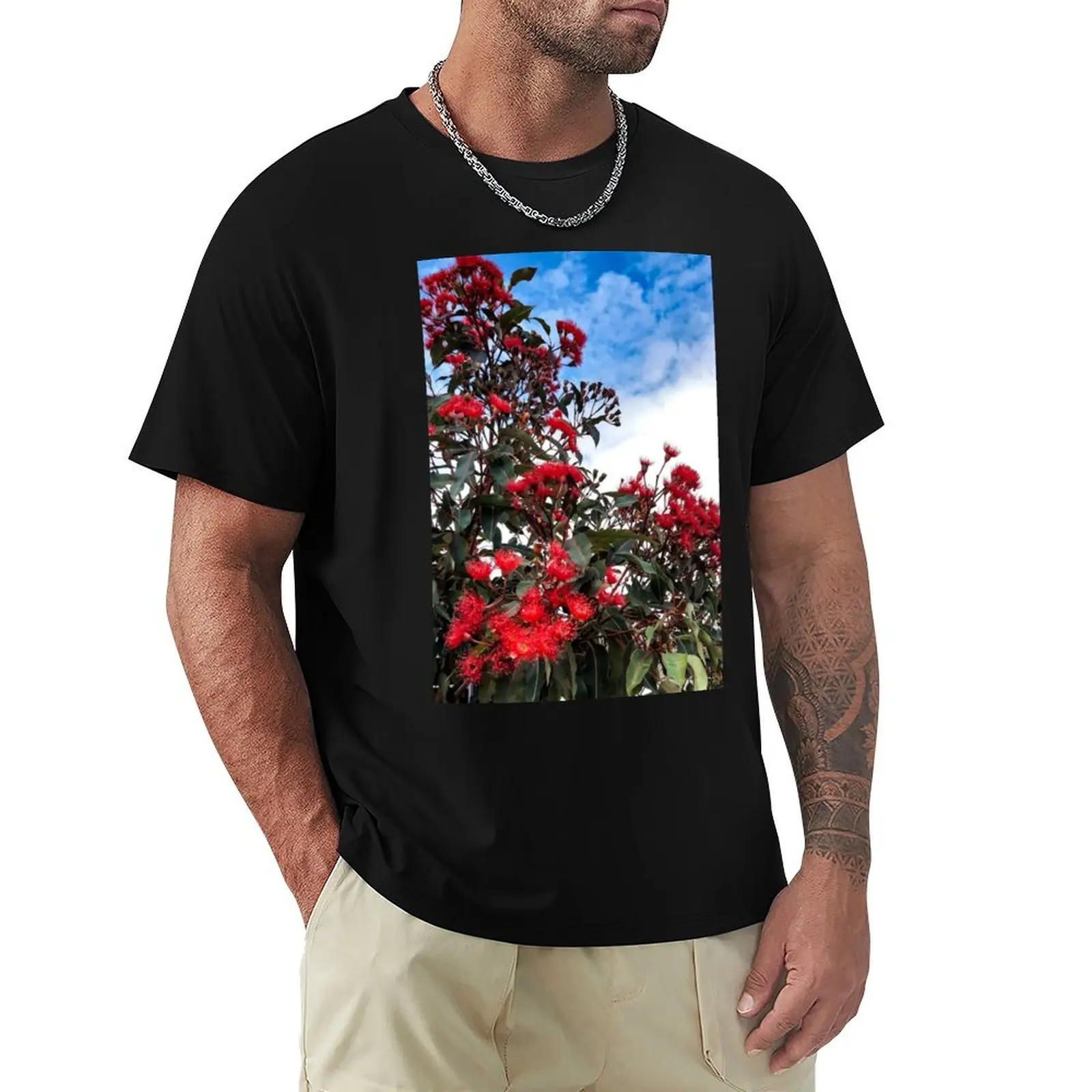 Australian native tree T-Shirt man t shirt summer T-Shirt