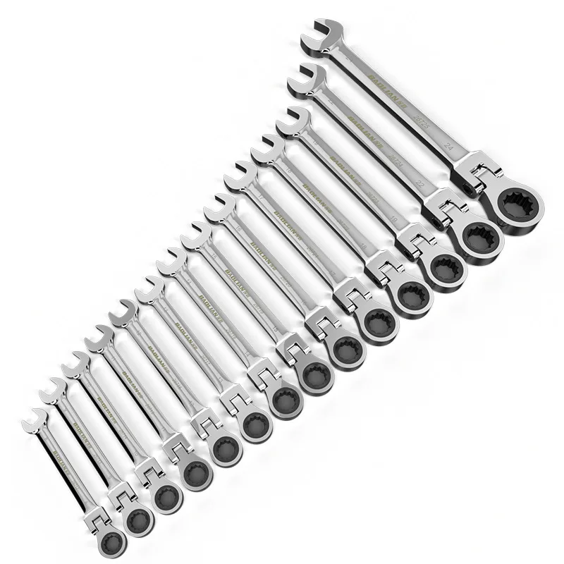 BAOLIAN 72-zubý ráčnový kombinovaný klíč CR-V Steel Professional - Image 5