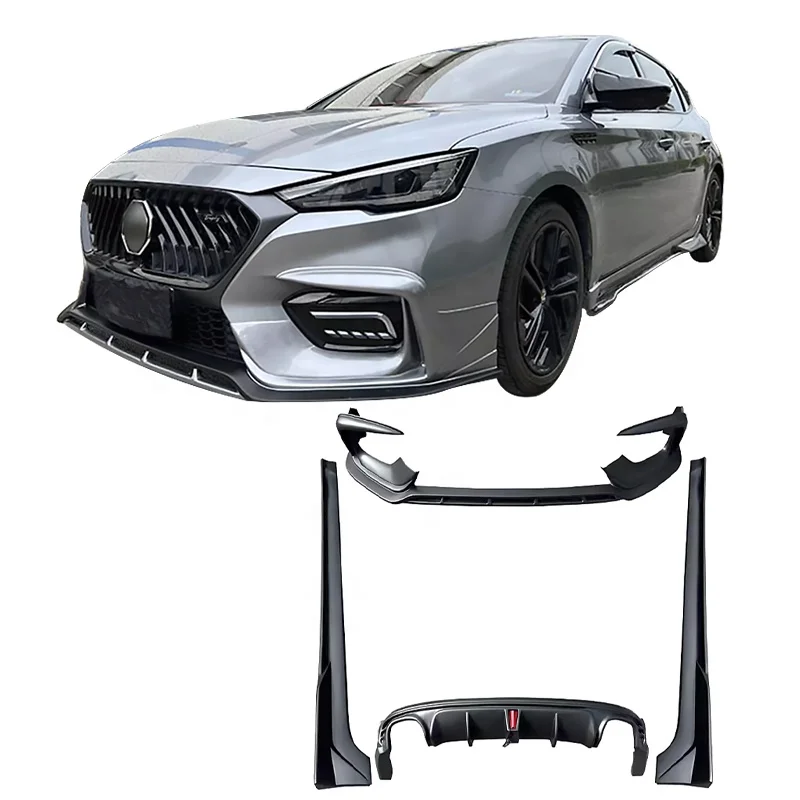 

Car Body Kits for MG 6 2020 2021 Side Skirts Front Bumper Rear Diffuser Lip with Brake Light for MG 6 ABS Material Exterior Part