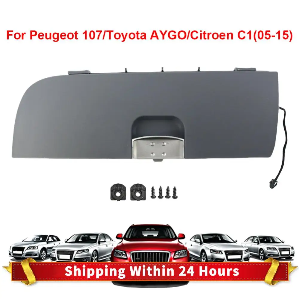 صندوق القفازات غطاء الباب غطاء صندوق القفازات سيارة غطاء الباب غطاء لتويوتا Aygo سيتروين C1 بيجو 107 2005-2014