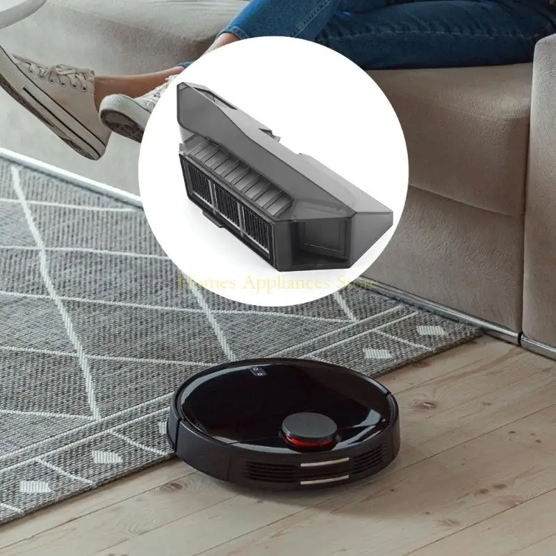 D0AB Caja recolección polvo Caja almacenamiento polvo Polvo Bin Polvo Polvo Componente electrodoméstico para