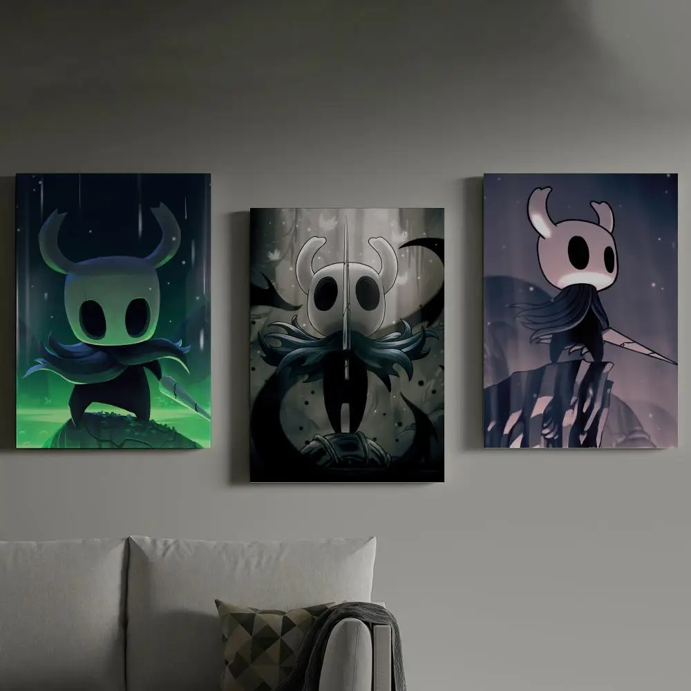

H-Hollow KnightS Poster Prints Canvas Painting Wall Art Picture Living Room Home Decor Tracklist Music Album Cover