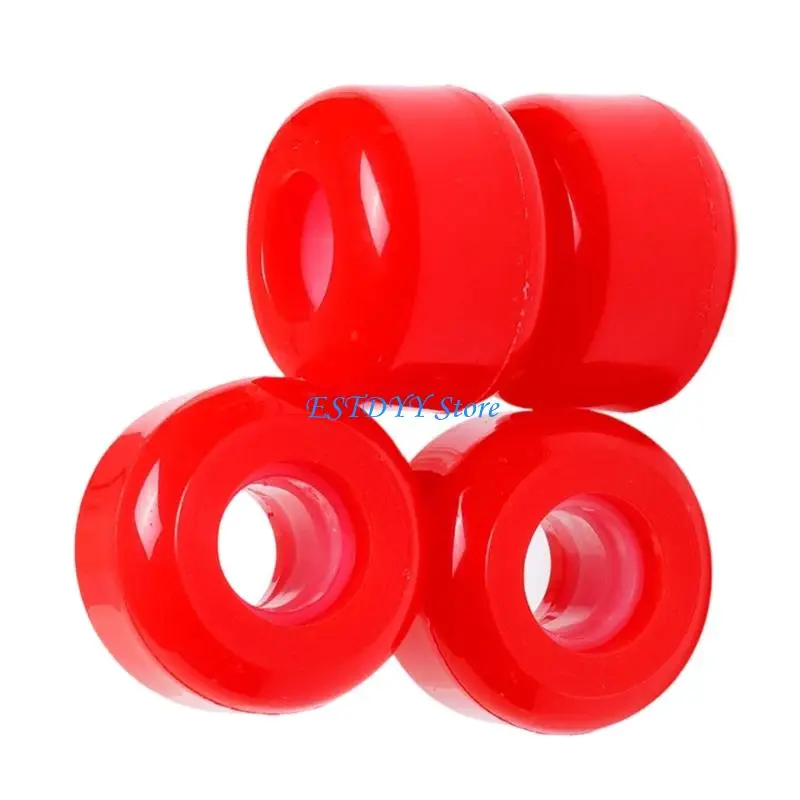G6DE 4pack High Elasticities Longboards Street Surfing Wheel Wear Resistant Wheel
