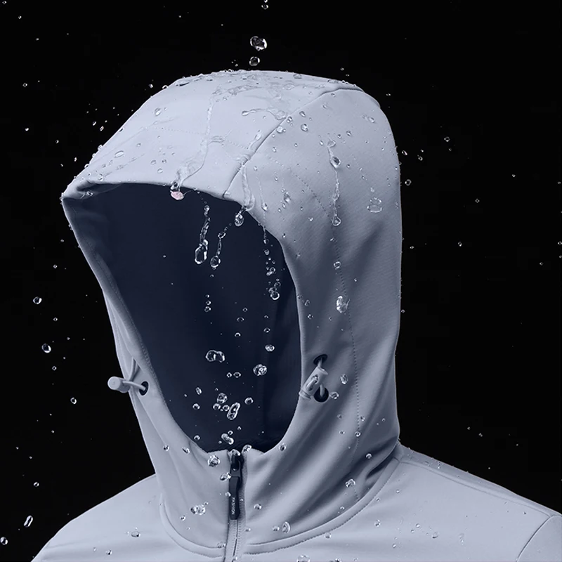 JNLN Men's Waterproof Windbreaker Windproof Thermal Soft Shell Jackets Hiking Camping Climbing Trekking Outdoor Sports Rain Coat