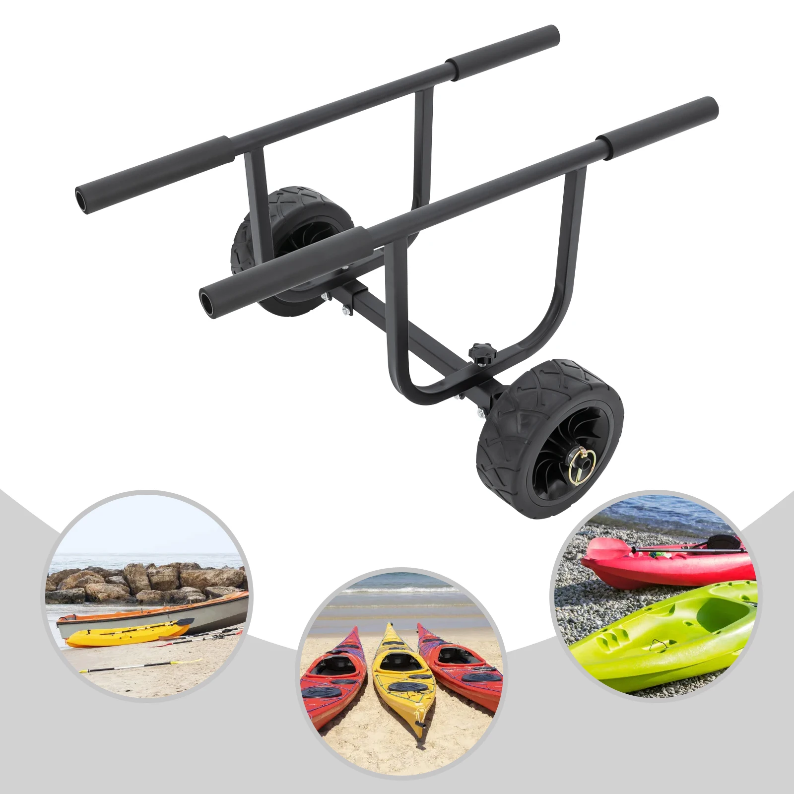 รถเข็นดอลลี่เรือที่แข็งแรง, รถเข็นขนส่งแบบพกพาสําหรับเรือขนาดเล็กและเรือใบ, ผู้ให้บริการรถพ่วงสําหรับงานหนัก, ง่ายต่อการเคลื่อนย้าย