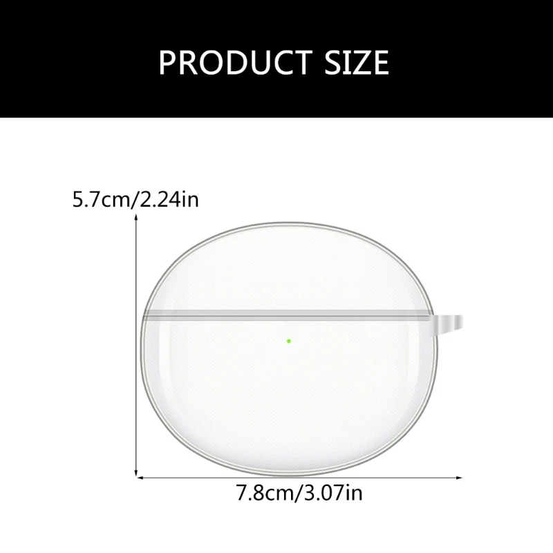 Protezioni per auricolari Custodia in TPU senza cadute design con impugnatura comoda Custodia protettiva per auricolari per