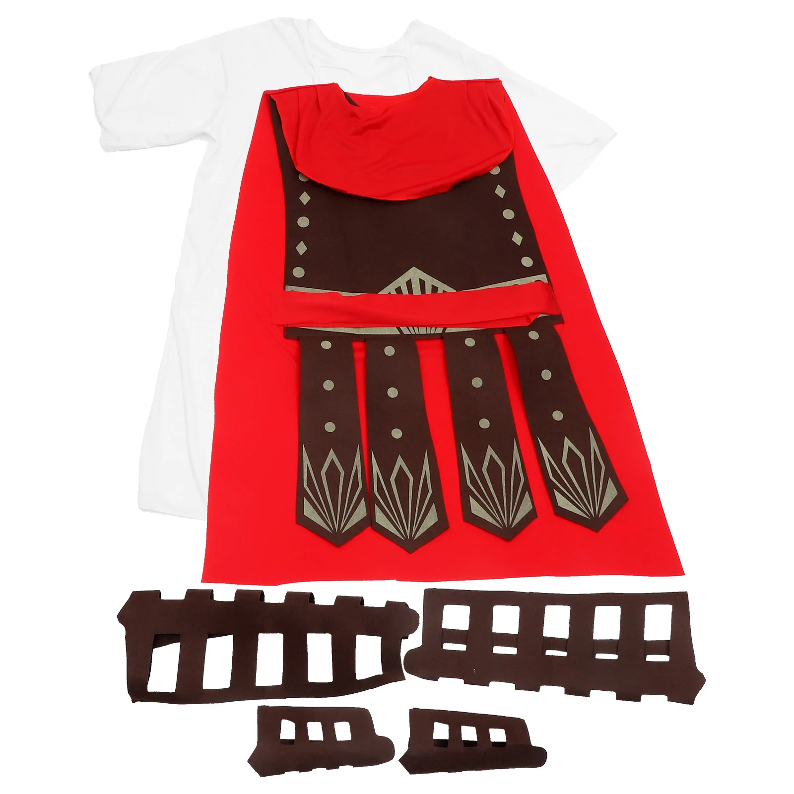 

Halloween Prop Kids Costume Ancient Roman Gladiator Clothes Adult Soldier Hippie