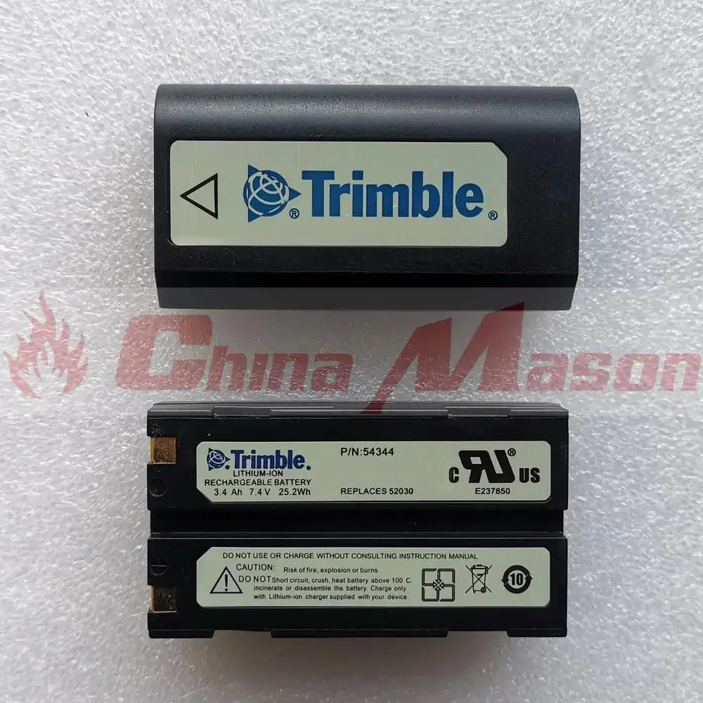 Imagem -02 - tipo 54344 Bateria 7.4v 3400mah Bateria para Trimble 5700 5800 Mt1000 r7 r8 Receptor Gps Peças Peças Peças Peças Peças 10 Peças Novo