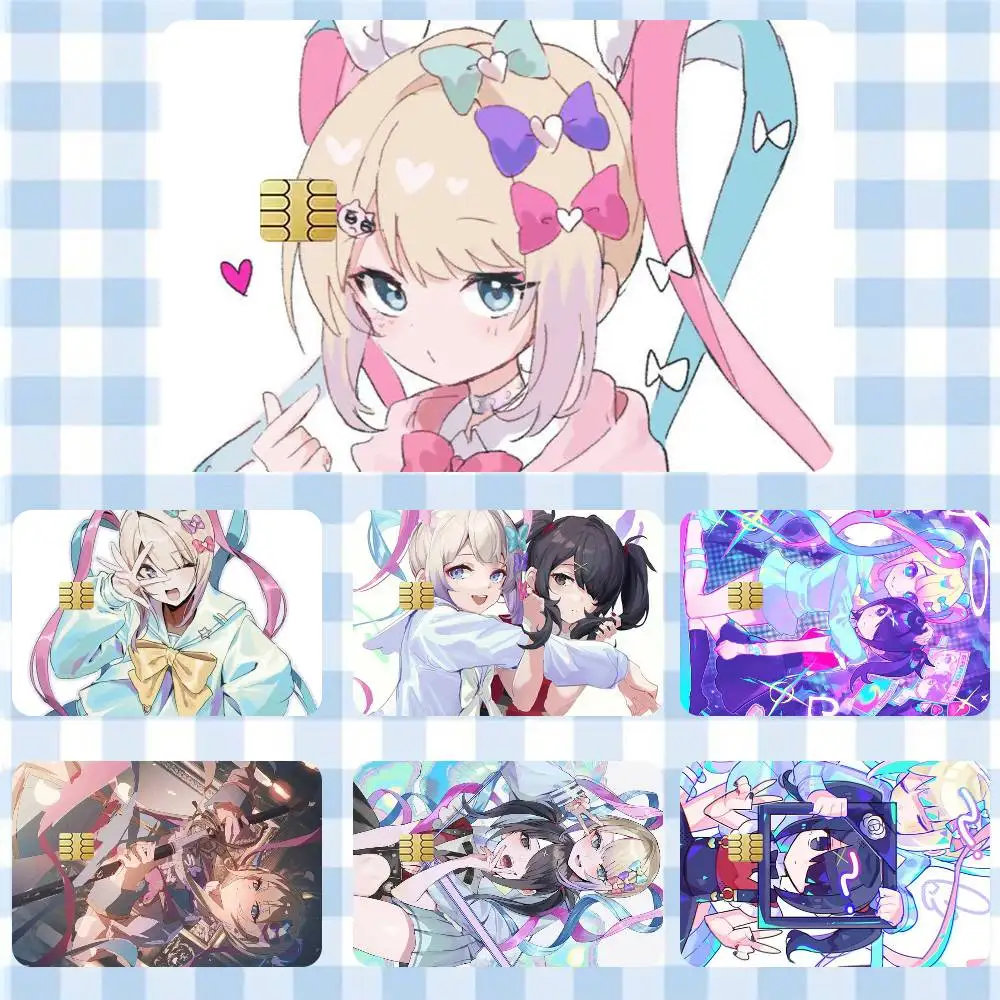 

Needy Streamer Overload Game Sticker Film Tape Skin for Credit Card Debit Card Cartoon Waterproof Stickers