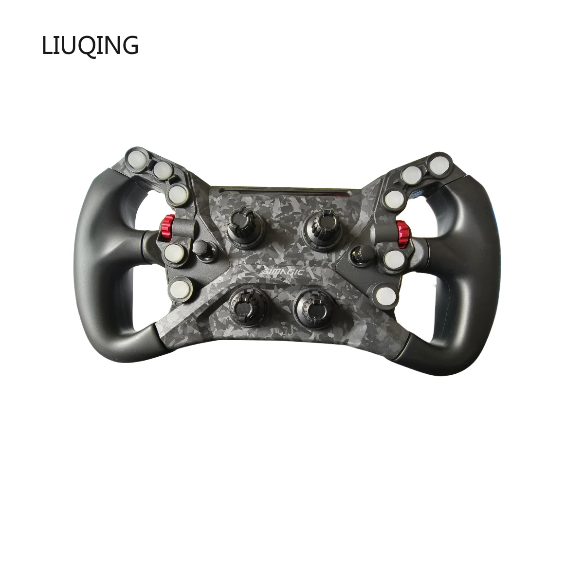 Simagic GT NEO 300mm diameter Steering Wheel Racing Wheel Racing Simulator with Dual Clutch for Sim Racing Games
