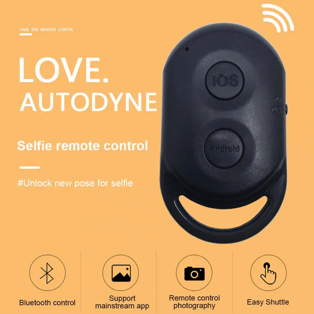 Universal Selfie 59x33x11mm Small Size Connection Selfie Timer Remote Control Cell Phone Accessories Automatic Timer