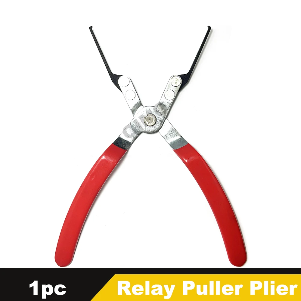Car Relay Puller Plier Relay Extraction Pliers Fuse Remover Battery Terminal Fuse Clamp Disassembly Car Repair Tool Hand Tool