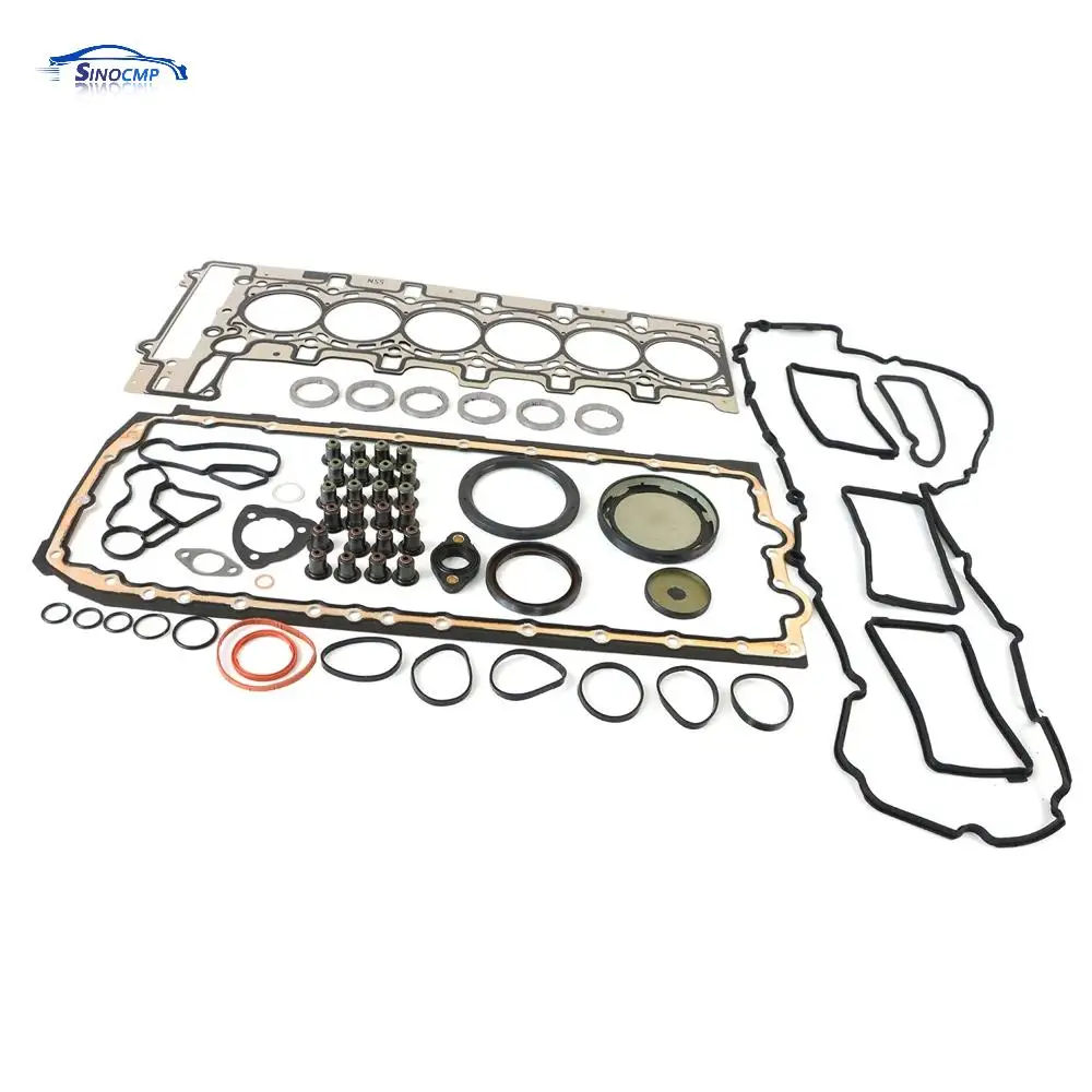 

Engine Overhaul Gasket Kit Fits For 2010-2019 BMW 335i X3 X5 X6 E90 F30 F10 F25 E70 E71 N55 11127599212 11127587804 11340035853