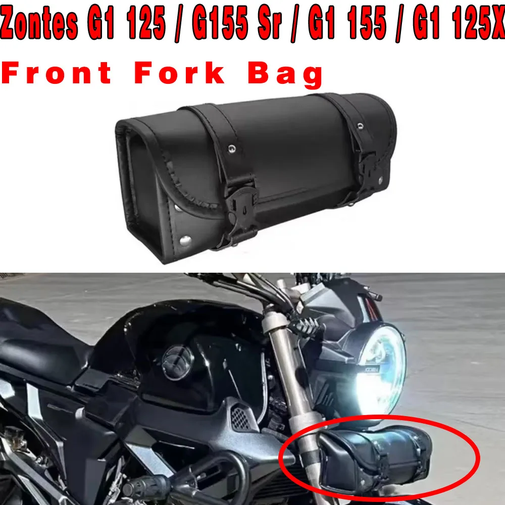 

Fit Zontes G1 Motorcycle Saddlebag Front Fork Bag for Zontes G1 125 / G155 Sr / G1 155 / G1 125X