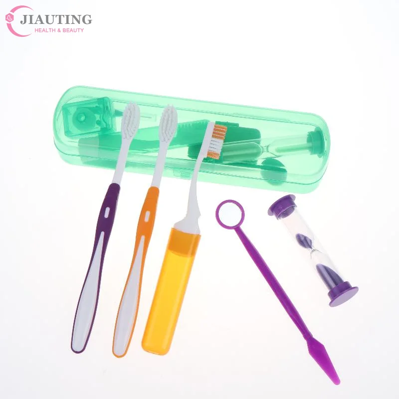 8Pcs/set Oral Cleaning Care Dental Teeth Care Kits Whitening Tool Portable Outdoor Suit Interdental Brush Oral Care