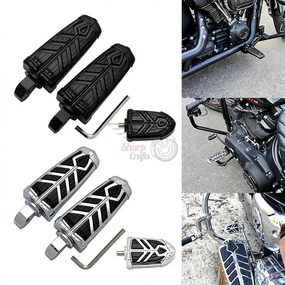 For Indian Victory Octane Scout Bobber Sixty Motorcycle Accessories Spear Front Footrests Rider Footpegs Shifter Brake Peg
