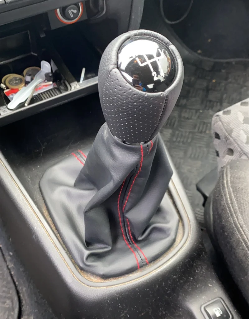 5/6 Gang MT Schaltknauf Hebel Stick Gamasche Boot Abdeckung Für Seat Leon 1 MK1 Toledo II MK2 (1998-2006) Auto Styling Zubehör – Detail 10