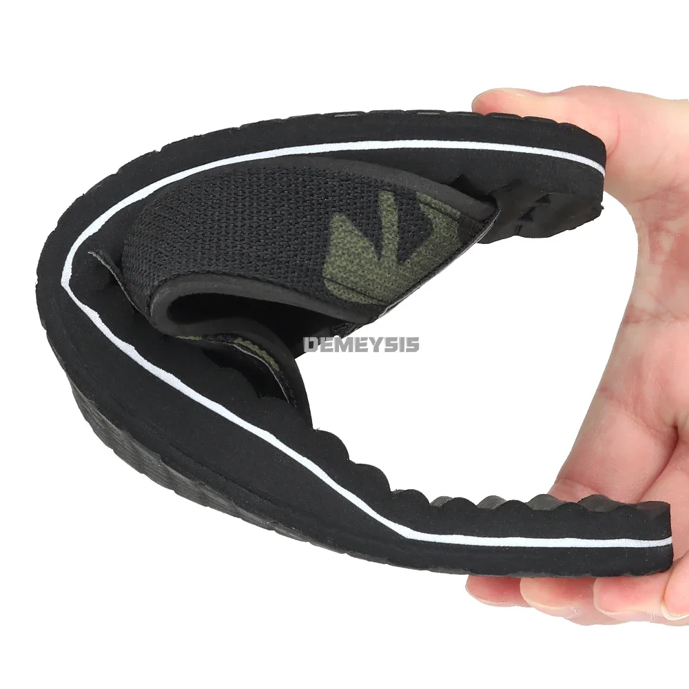 Tactical Camouflage Flip Flops Lightweight Outdoor Camping Watersports Slippers Non-slip Sandals Ergonomic Arch Support Slippers