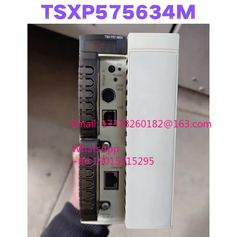 

Second-hand TSXP575634M PLC Module Tested OK
