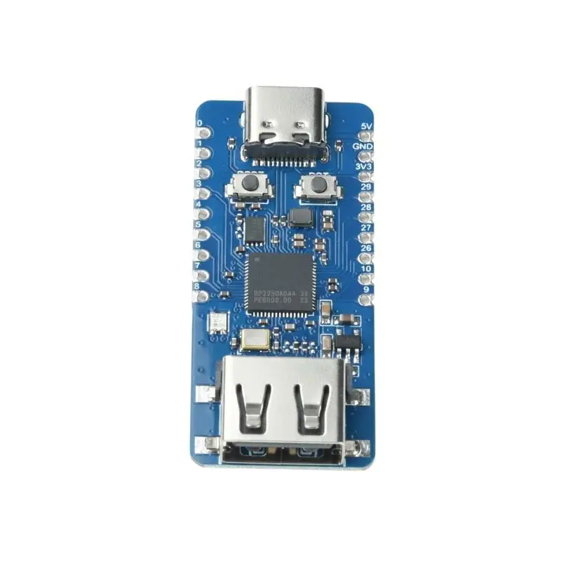 RP2350 USB-A Entwicklungsboard RP2350_V2 Mikrocontroller-Prozessor basierend auf RP2350A Erweiterungsboard I/O programmierbar Typ C – Detail 12