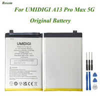 Roson for UMIDIGI A13 Pro Max 5G Battery 5150mAh 100% Original New Replacement Parts Phone Accessory Accumulators With Tools