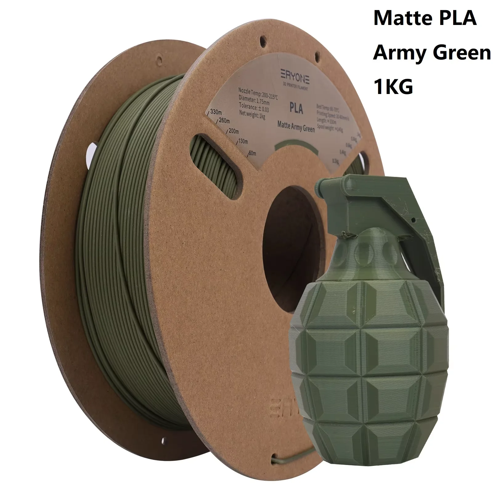 ERYONE Matte PLA 5 packs (5kg).