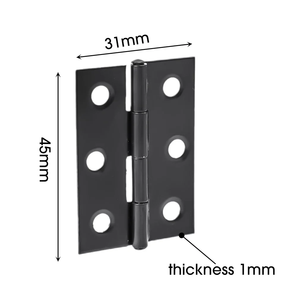 Door Windows Hinge Stainless Steel Butt Hinges Cabinet Drawer Furniture Hinges Mounting Plate Fixing Brackets Home Repair Tools