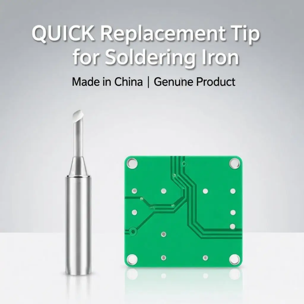 Quick Original Soldering Iron Tips 706W High Frequency for 969 Soldering Iron Cutter Pointed Straight Head 236 Cuved Head