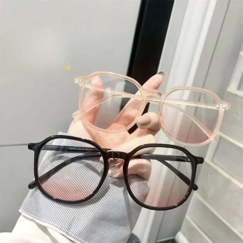 Neue Rouge-Brille, kompatibel mit Myopie, flache Damenbrille, kein Make-up, Artefakt-Brille mit Rouge, freundlich ohne Make-up – Detail 1