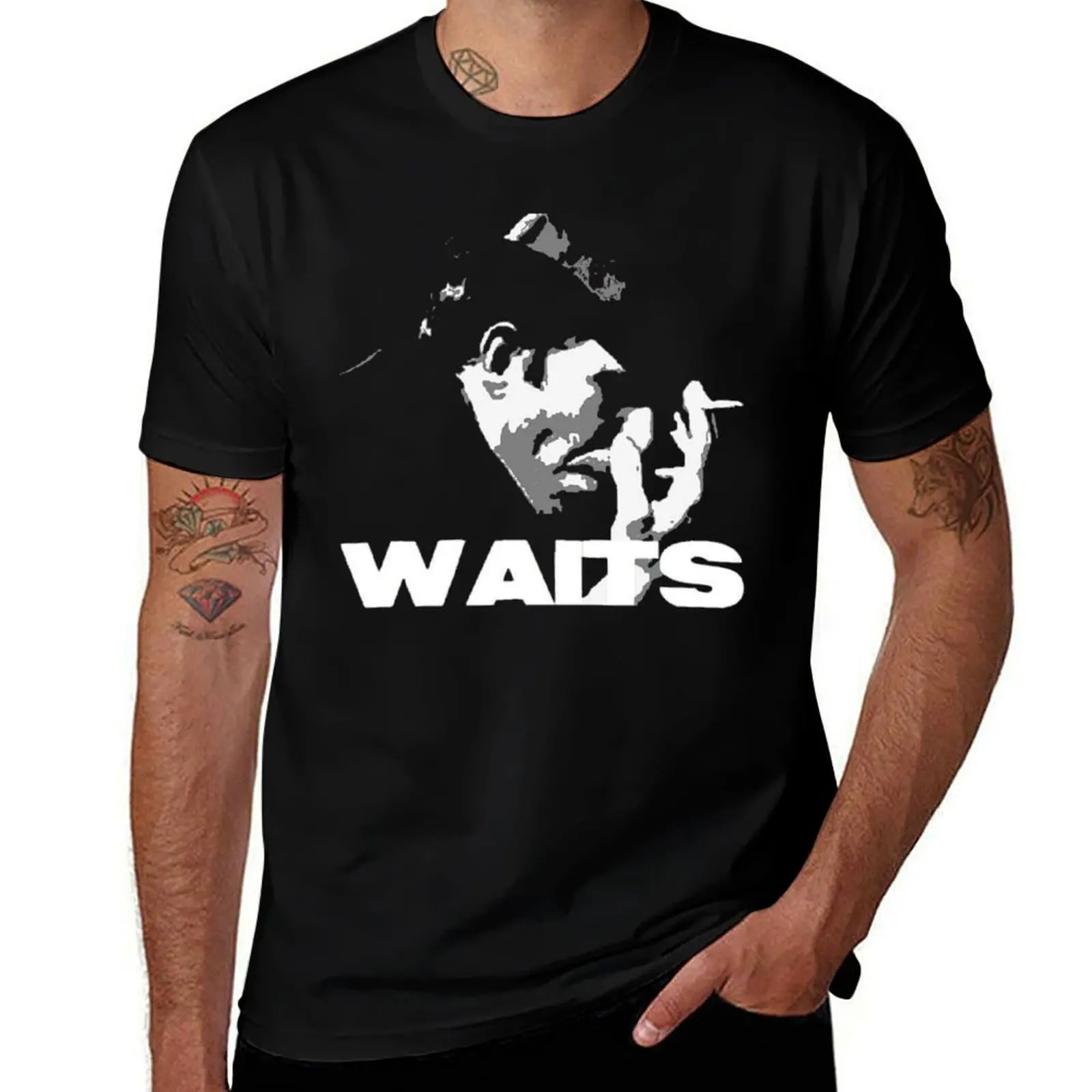

Tom Waits tshirt Classic T T-Shirt man t shirts for men anime tshirt T-Shirt