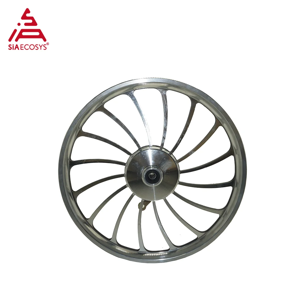 Sales Clearance! 20x2.125 Inch Bicycle Aluminum Front Wheel Rim With Drum Brake for Electric Bicycle Light Tricycle Quadricycle