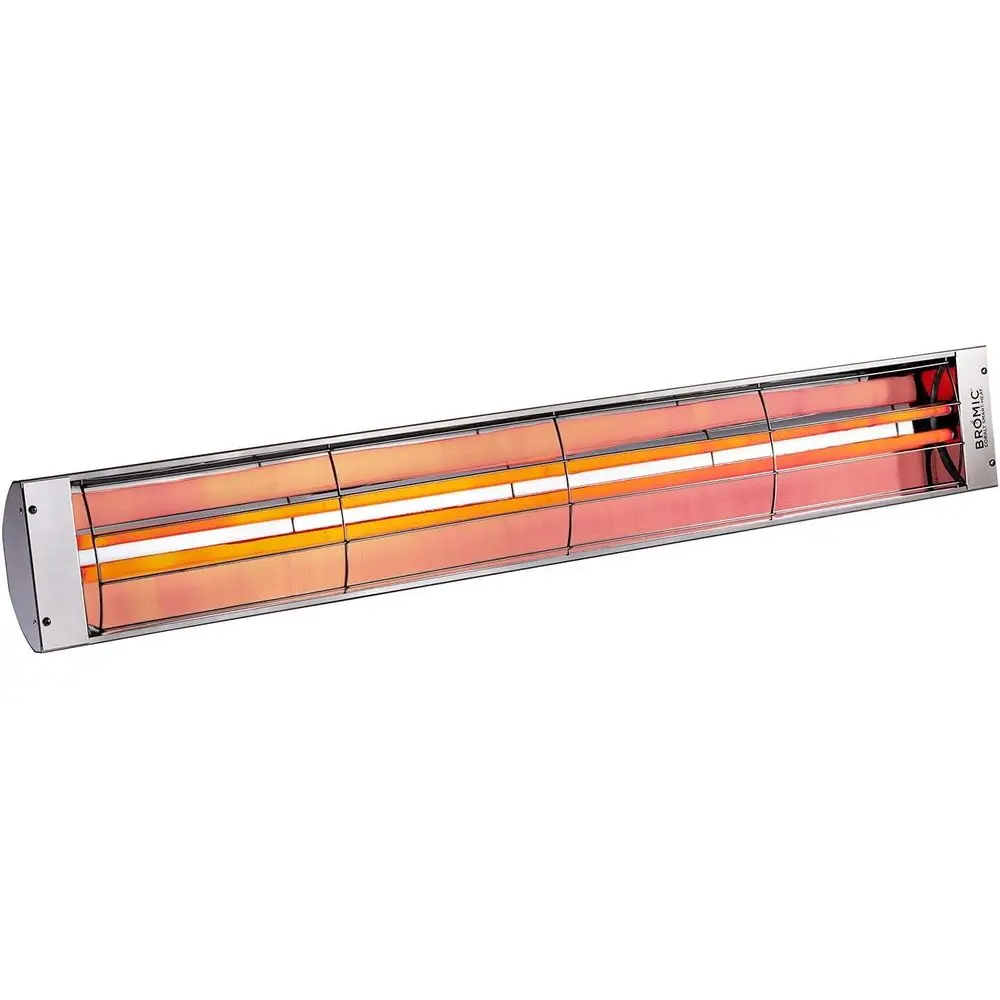 

Cobalt Smart Heat 6000W Electric Patio Heater Dual Element Infrared, 240V, Silver Finish BH0610004