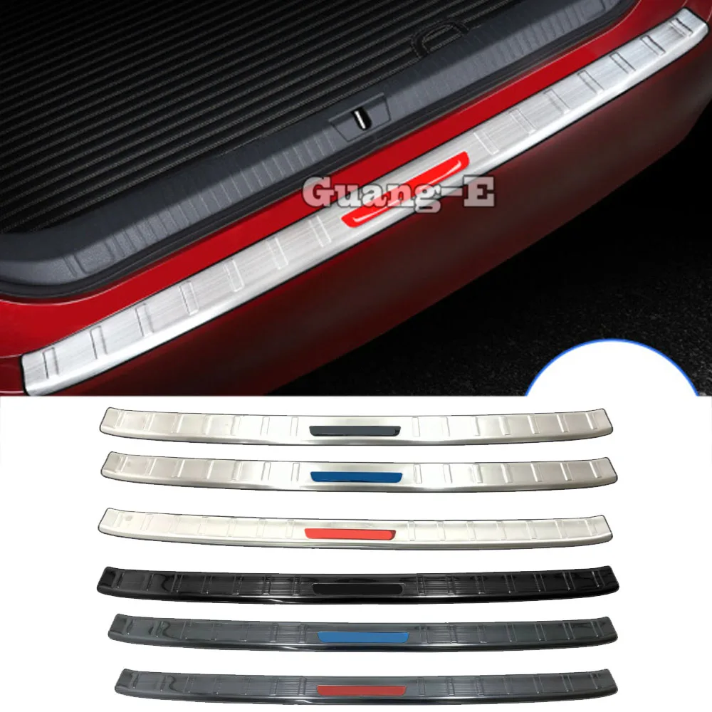 

For Toyota Avalon XX50 2018 2019 2020 2021 Car Sticker Body Rear Bumper Trim Stainless Steel Scuff Sill Trunk Plate Pedal 1pcs