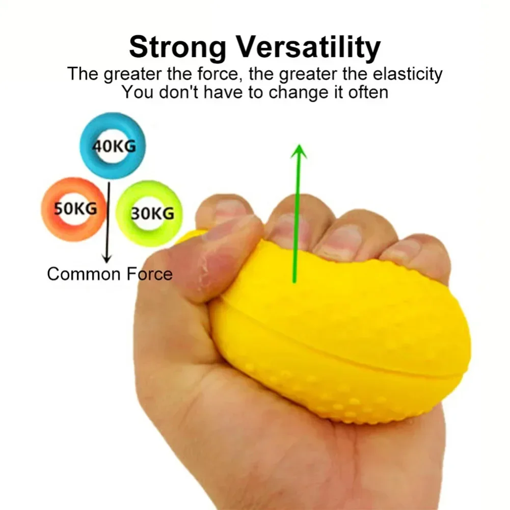 Finger Hand Strengthener Fingers Exercise Ball Exercise Equipment Rehabilitation Training Massage Palm Pressure Relief Balls