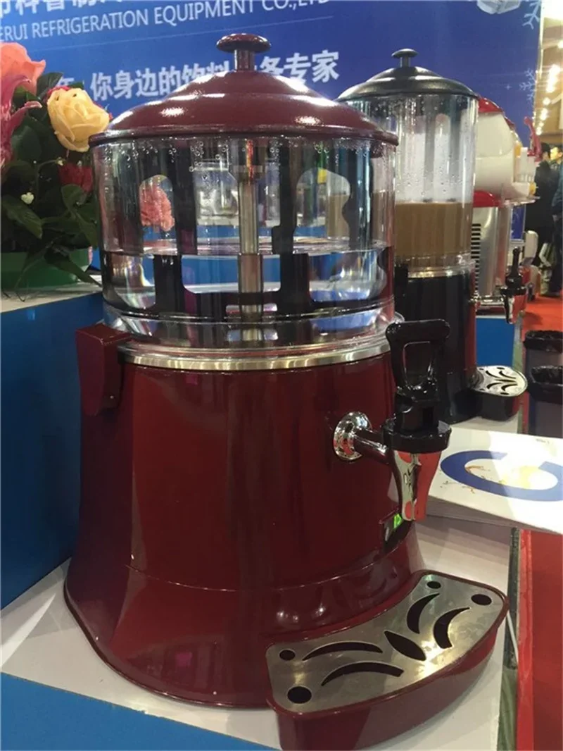 Hot Chocolate Machine Chocolate Dispenser Rotary Blender Mixer Warmer for Chocolate Milk Coffee Cocoa Dispenser