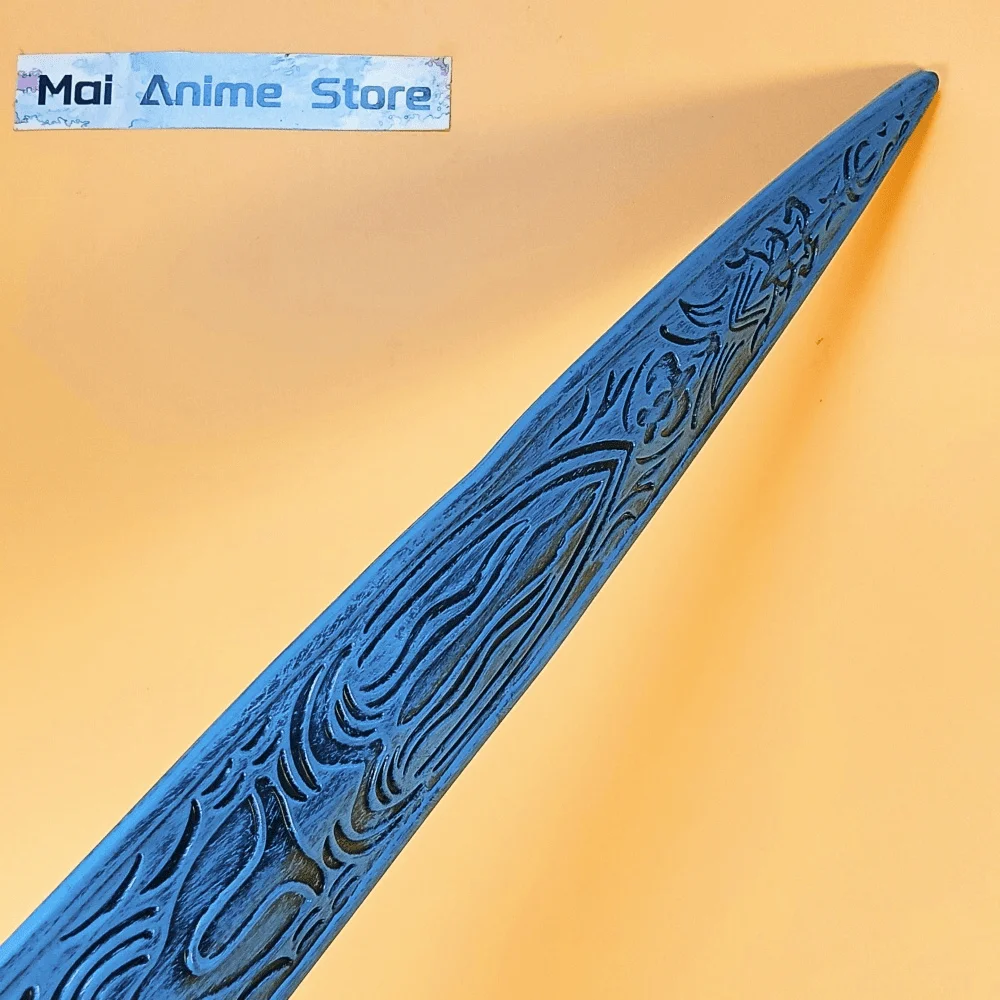 40 pouces PU Eldehn Katana Anime Cosplay accessoire Original samouraï sabre plastique glace bleu épée Ninja couteau taille réelle non pointu jouet cadeau