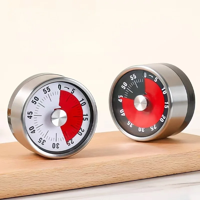 1pc Visual Timer Mechanical Countdown Timers Kitchen Classroom Baking Clock For Teaching Meeting Cookin Working