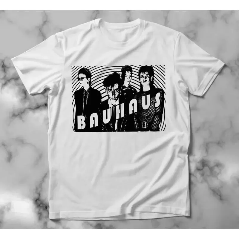 D128 Bauhaus T Shirt Punk Rock Goth