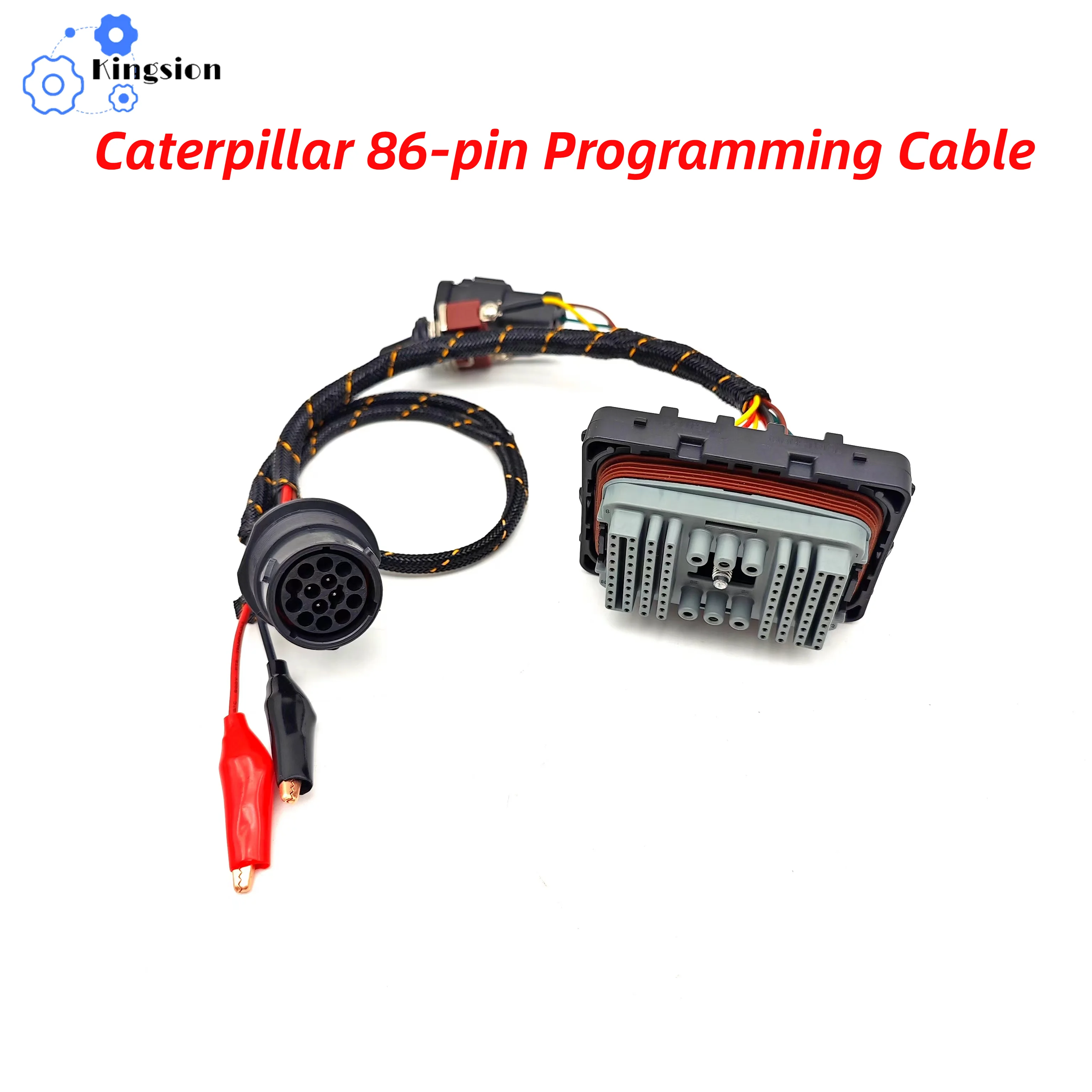 For Caterpillar Adem 6 and Adem 5 Tier 4 Final 86-pin Programming Cable For: A6E2, A5E2V2, A5E12, A5M12, B6M5 Controller ECM